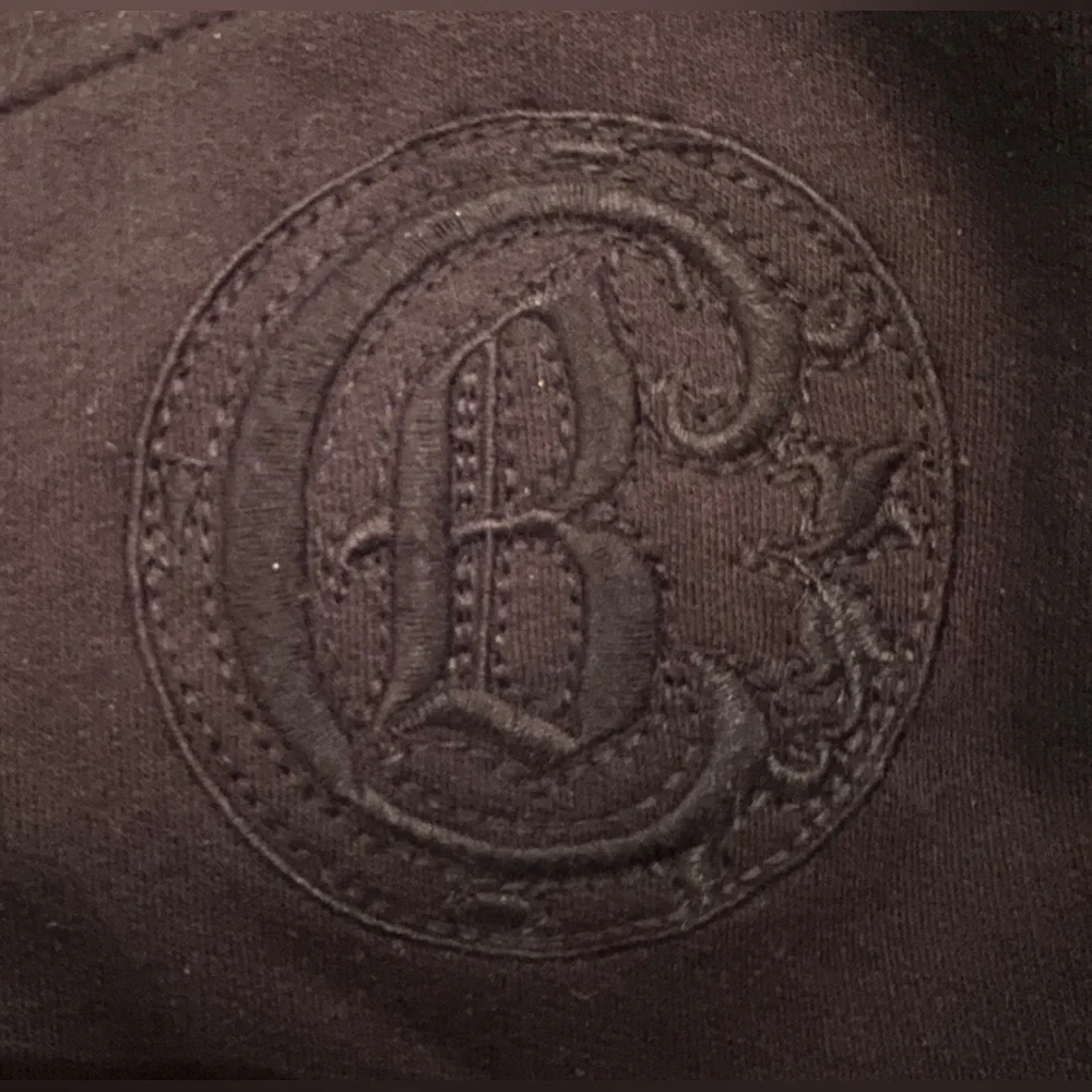 CRASH & BURN black sequin zip hoodie L - Picture 10 of 12